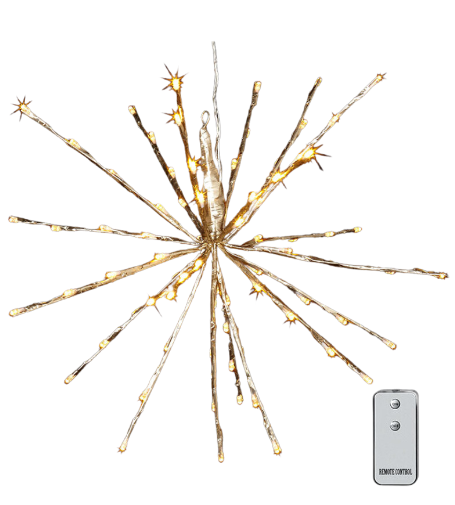 18” Champagne Starburst