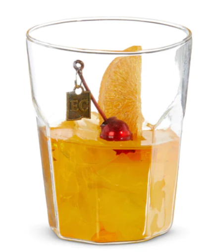 3.5” Old Fashioned Cocktail Ornament