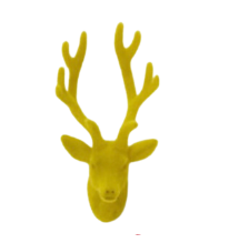 Load image into Gallery viewer, Flocked Deer Bust Wall Mount
