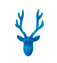 Load image into Gallery viewer, Flocked Deer Bust Wall Mount
