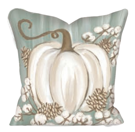 Cotton Pumpkin Pillow