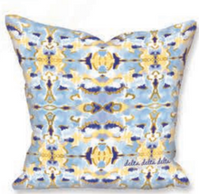 Load image into Gallery viewer, Sorority Gold Foil Kaleidoscope Pillow
