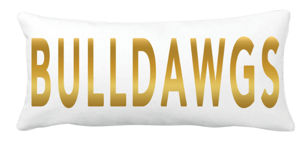 Gold Foil Lumbar Pillows