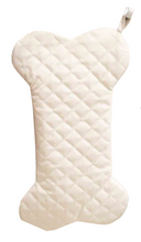 Load image into Gallery viewer, Quilted Dog Bone Stocking
