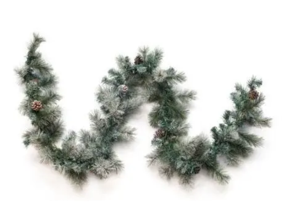 Flocked Garland