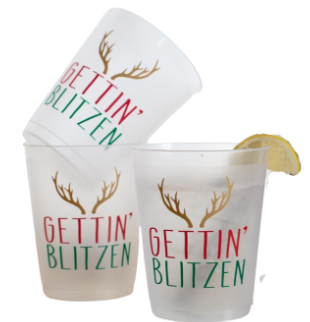 Gettin' Blitzen Set of Cups