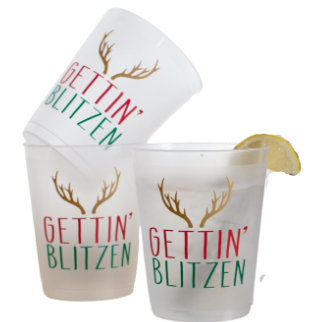 Gettin' Blitzen Party Cups