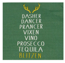 Load image into Gallery viewer, Blitzen Cocktail Napkins
