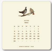 Load image into Gallery viewer, Upland Bird Calendar with Easel
