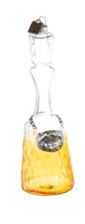 Liquor Decanter Glass Ornament