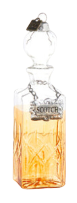 Liquor Decanter Glass Ornament