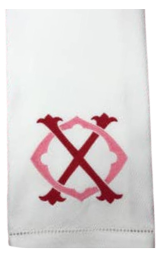 XO Interlocking Huck Towel