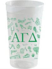 Load image into Gallery viewer, Sorority College Toile Stadium Cup
