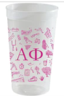 Load image into Gallery viewer, Sorority College Toile Stadium Cup
