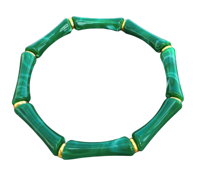 Lucy Acrylic Bamboo Bracelet