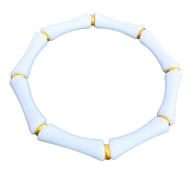 Lucy Acrylic Bamboo Bracelet