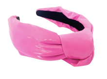 Load image into Gallery viewer, Barbie Pink Puff Knotted Headband
