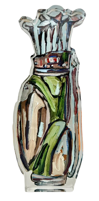 Acrylic Shelfie: Golf Bag