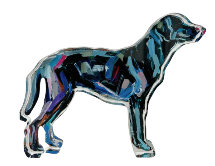 Acrylic Shelfie: Labrador Black