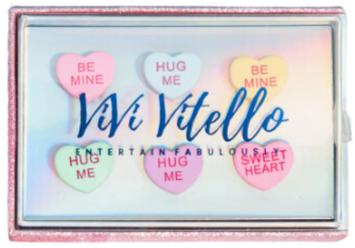 Sweetheart Drink Charms, Set of 6