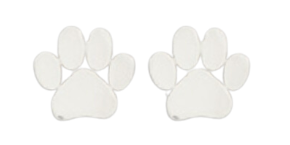 Game Day Paw Stud Earrings