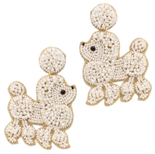 Load image into Gallery viewer, Poodle Earrings
