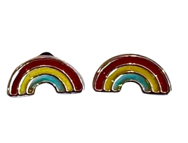 Rainbow Stud Earring