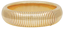 Load image into Gallery viewer, Gold Stretch Bracelet
