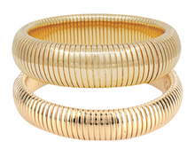 Load image into Gallery viewer, Gold Stretch Bracelet
