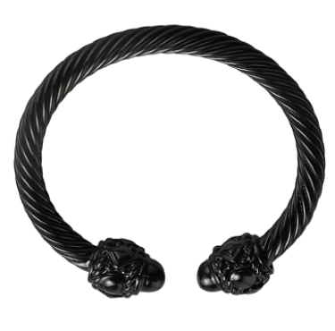 Bracelet Cable Small Matte Black