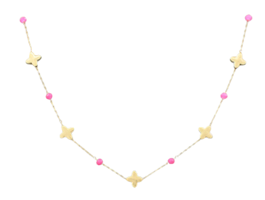 Clover Link Chain Necklace