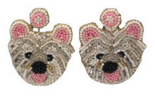 Load image into Gallery viewer, Frenchie Beaded Earrings
