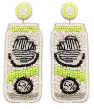 Load image into Gallery viewer, Beaded Seltzer Earrings
