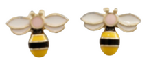 Load image into Gallery viewer, Bee Stud Earrings
