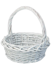 Load image into Gallery viewer, White Willow Easter Basket
