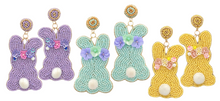 Load image into Gallery viewer, Bunny &amp; Flower Earrings
