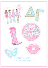 Load image into Gallery viewer, Sorority Sticker Sheet
