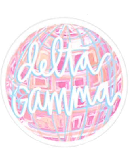 Disco Ball Sorority Button