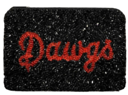 Collegiate Beaded Coin Purse