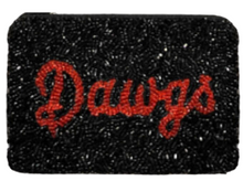 Load image into Gallery viewer, Collegiate Beaded Coin Purse
