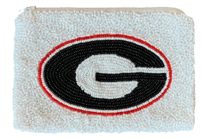 Collegiate Beaded Coin Purse
