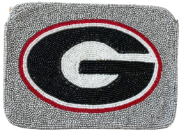 Collegiate Beaded Coin Purse