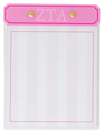 Acrylic Greek Notepad