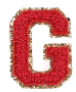 Letter Patches: Red