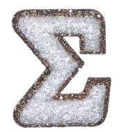 Letter Patches: Greek Sorority