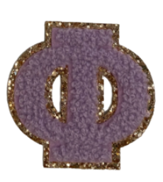 Letter Patches: Greek Sorority