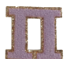 Letter Patches: Greek Sorority