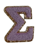 Letter Patches: Greek Sorority
