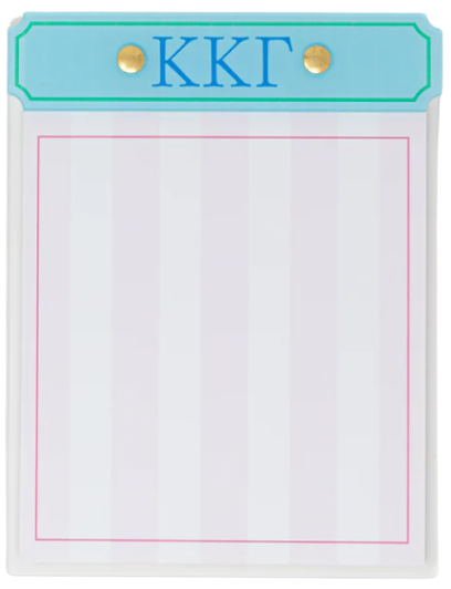 Acrylic Greek Notepad
