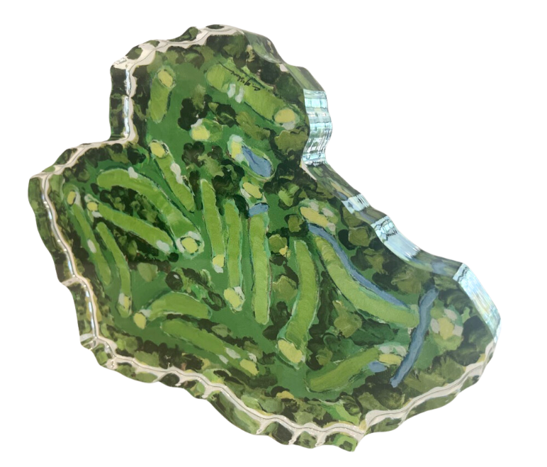 Acrylic Shelfie:  Golf Course at Augusta